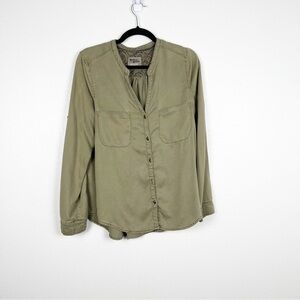 Anthropologie Holding‎ Horses Button Front Blouse